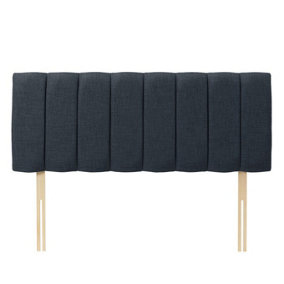 Portland Turin 2ft6 Small Single 20" Headboard -  Charcoal