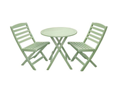 Porto Green Folding bistro Set