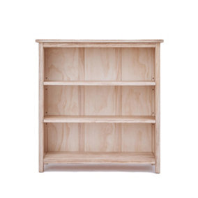 Portofino Light Wood Bookcase 90x85x25cm