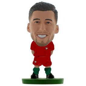 Portugal Ruben Dias SoccerStarz Football Figurine Red/Green/Black (One Size)