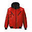 Portwest 4 in 1 Pilot Work Jacket Red - XS