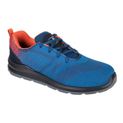 Portwest Aire Safety Trainer Blue/Orange