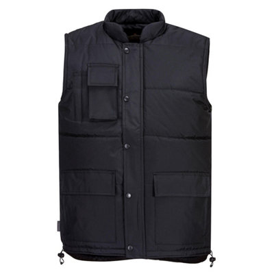 Portwest Classic Bodywarmer Work Gilet Black - XS