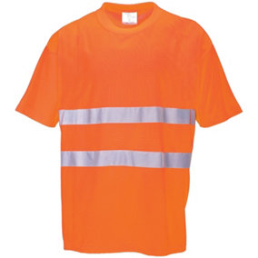 Portwest Cotton Comfort Reflective Safety T-Shirt