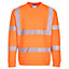 Portwest Eco Hi-Vis Sweatshirt Orange - L