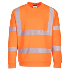 Portwest Eco Hi-Vis Sweatshirt Orange - L