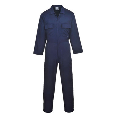 Portwest C814 Iona Katoenen Overall, Normaal, Grootte L, Marine