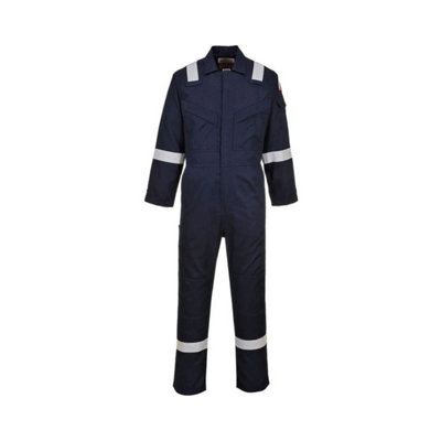 Portwest Flame Resistant Super Light Weight Anti-Static Coverall