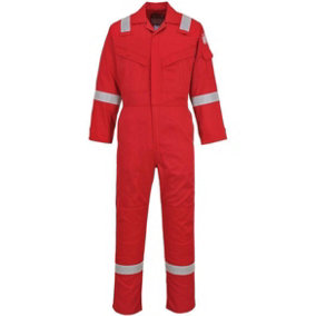 Portwest Flame Resistant Super Light Weight Anti-Static Coverall