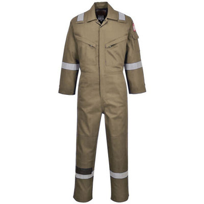 Portwest Flame Resistant Super Light Weight Anti-Static Coverall