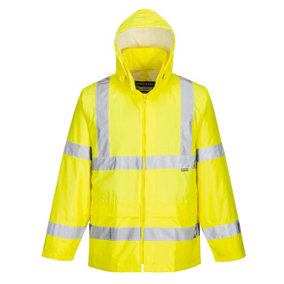Portwest H440 Hi-Vis Rain Jacket - Yellow - 4XL