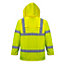 Portwest H440 Hi-Vis Rain Jacket - Yellow - XXL