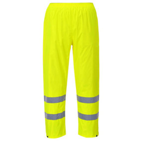 Portwest H441 Hi-Vis Rain Trouser - Yellow - Medium