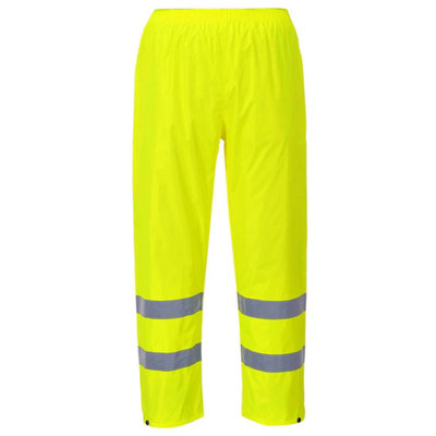 Portwest H441 Hi-Vis Rain Trouser - Yellow - XS