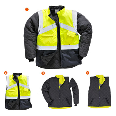 Portwest Hi-Vis 2-Tone Jacket - Reversible