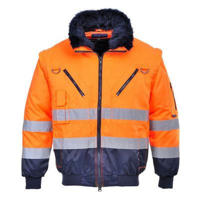 Portwest Hi-Vis 3-in-1 Pilot Jacket