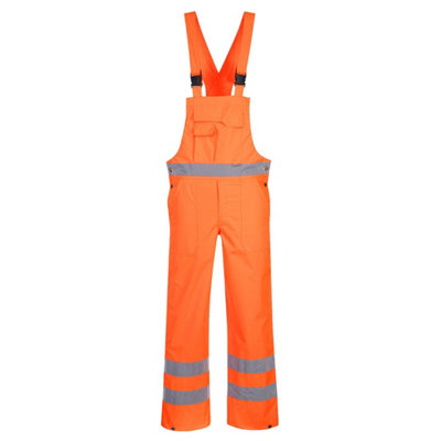 Portwest Hi-Vis Bib & Brace - Unlined