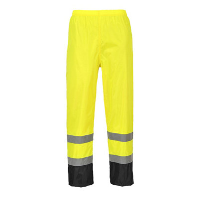 Portwest Hi-Vis Classic Contrast Rain Trouser