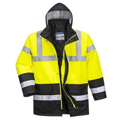 Portwest Hi-Vis Contrast Traffic Jacket