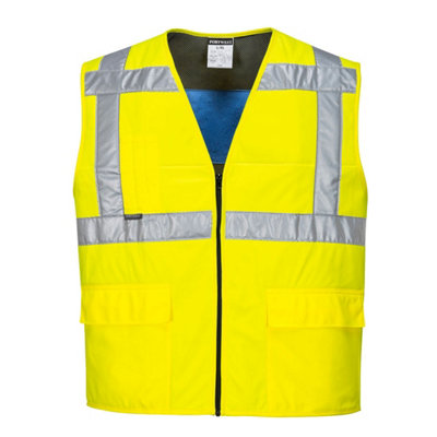 Portwest Hi-Vis Cooling Vest CV02YE