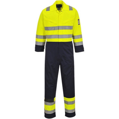 FORT Hi-Vis Coverall – Thermisch Wasserdicht, Grün, Schnee & Nacht Geeignet
