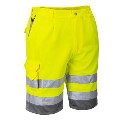 Portwest Hi-Vis Poly-Cotton Shorts