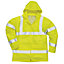 Portwest Hi-Vis Rain Jacket (H440) / Safetywear / Workwear (Pack of 2)