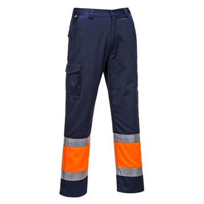 Portwest Hi-Vis Two Tone Combat Trousers