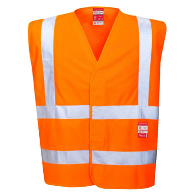 Portwest Hi-Vis Vest - Flame Resistant