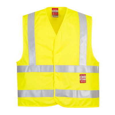 Portwest Hi-Vis Vest - Flame Resistant