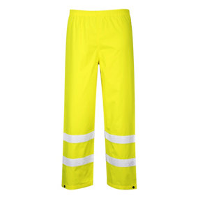 Portwest Hi-Vis Work Over-Trousers Yellow - M / Regular