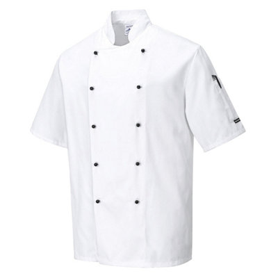 Men's Short Sleeve Walden Chef Coat