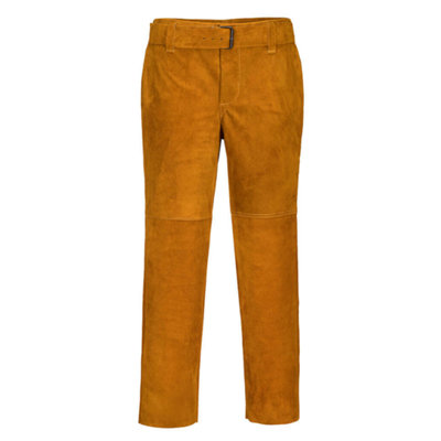 Portwest Leather Welding Trousers