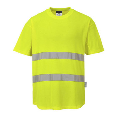 Portwest Mens Airflow Hi-Vis Comfort T-Shirt