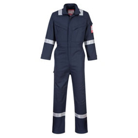 Portwest Mens Bizflame Flame Resistant Work Overall/Coverall