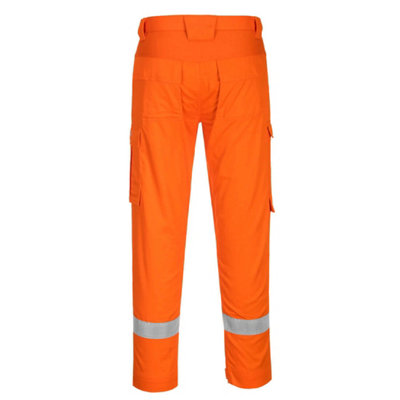 Portwest Mens Bizflame Plus Panelled Work Trousers