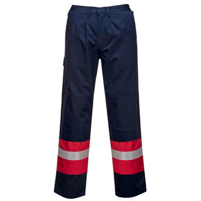 Portwest Mens Bizflame Plus Work Trousers