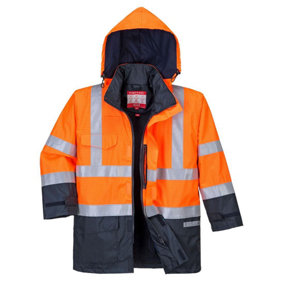 Portwest Mens Bizflame Rain Hi-Vis Safety Jacket
