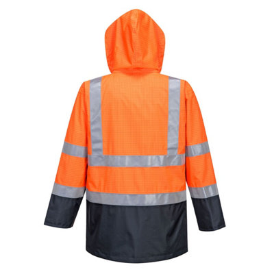 Portwest Mens Bizflame Rain Hi-Vis Safety Jacket