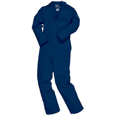 Portwest Mens Bizweld Flame Retardant Coverall / Workwear (Pack Of 2 ...