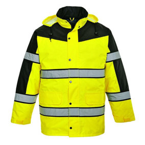 Portwest Mens Clic Contrast Hi-Vis Winter Jacket