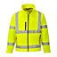 Portwest Mens Clic High-Vis Soft Shell Jacket