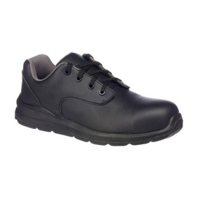 Portwest Mens Compositelite Lace Up Safety Shoes Black (8 UK)