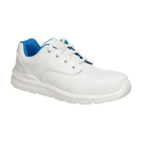 Portwest Mens Compositelite Lace Up Safety Shoes White (10 UK)