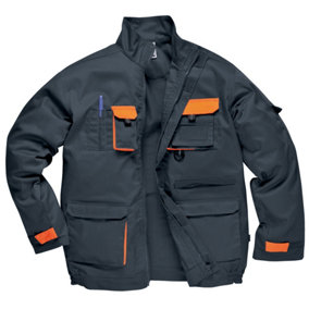 Portwest Mens Contrast Hardwearing Workwear Jacket (TX10)
