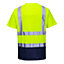 Portwest Mens Contrast High-Vis Short-Sleeved T-Shirt