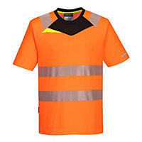 Portwest Mens DX4 Hi-Vis Safety T-Shirt