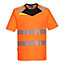 Portwest Mens DX4 Hi-Vis Safety T-Shirt