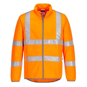 Portwest Mens Eco Friendly Hi-Vis Safety Soft Shell Jacket
