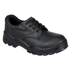 Portwest Mens FW19 Leather Safety Shoes Black (10.5 UK)